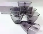 ⁦طقم مجات تركى بينجون موف 6 قطعه⁩ - الصورة ⁦3⁩
